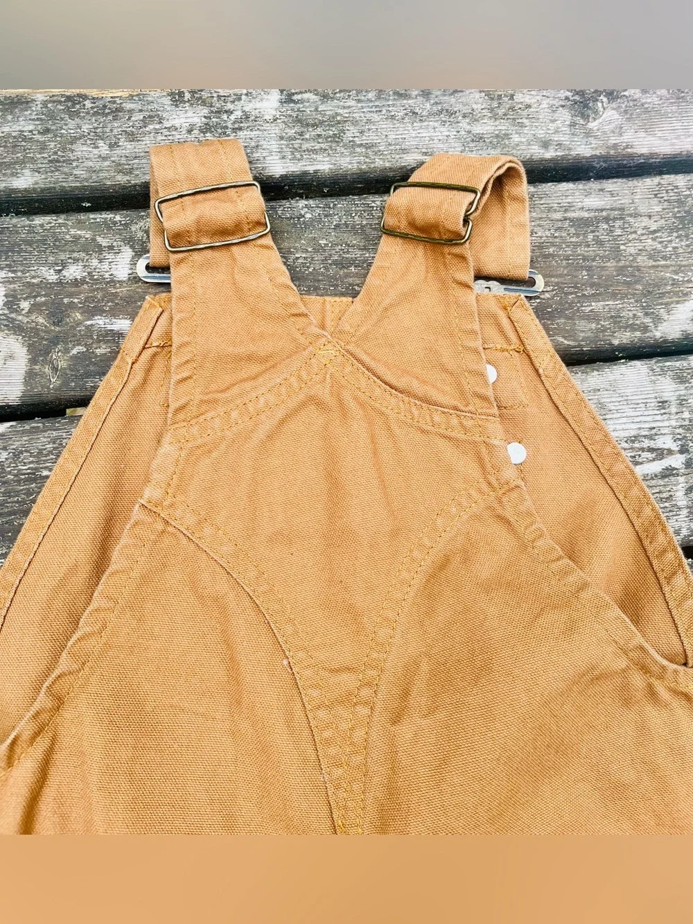 Carhartt Kid's Washed Duck Bib Overalls